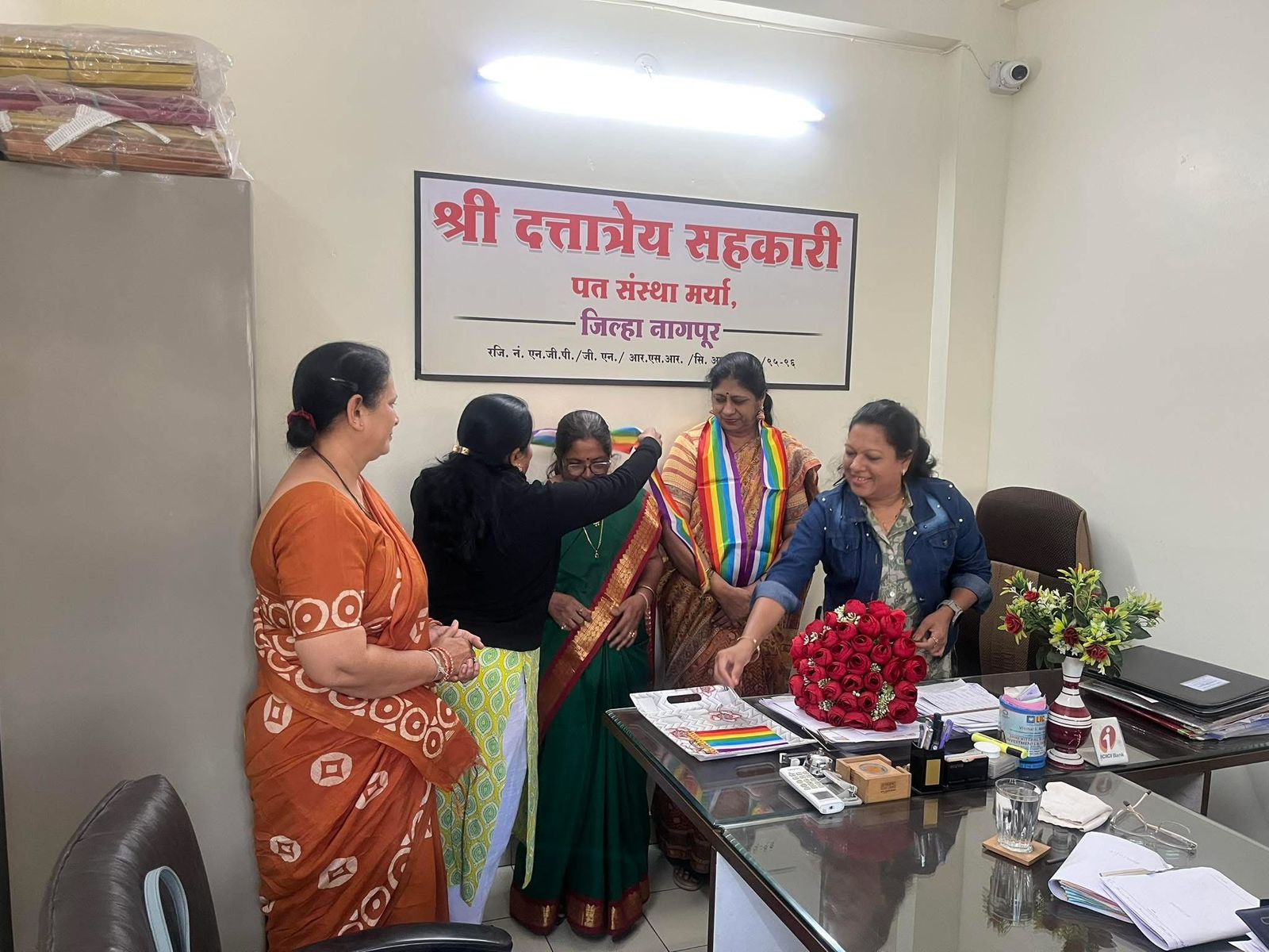 संस्थेला सदिच्छा भेट
